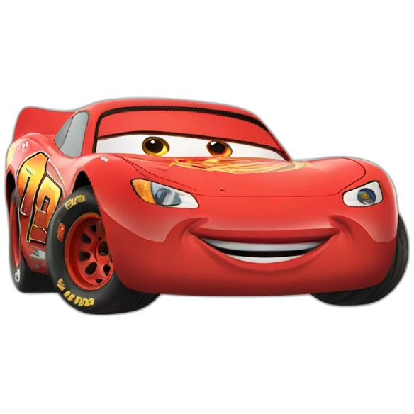 Flash McQueen emoji