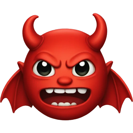 the best little red devil in the world emoji