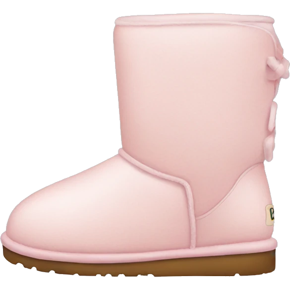 light pink uggs emoji