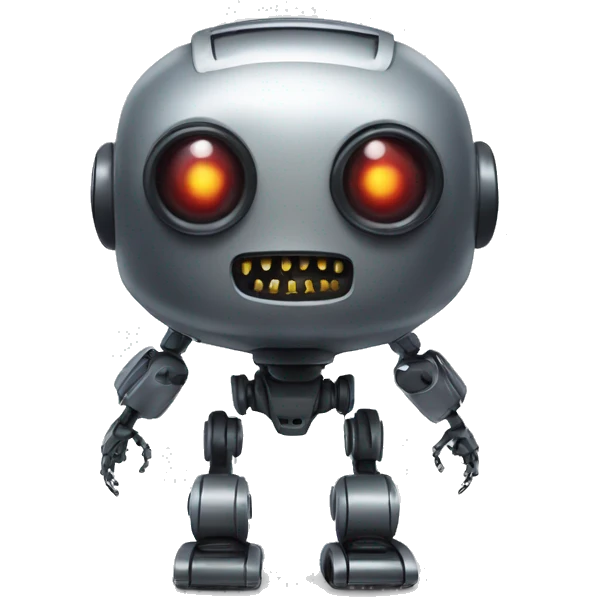 AI killer robot  emoji
