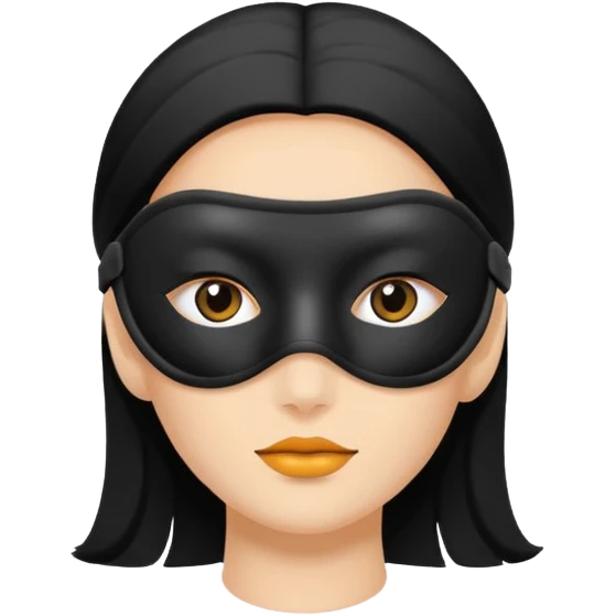 bold fit eye mask emoji