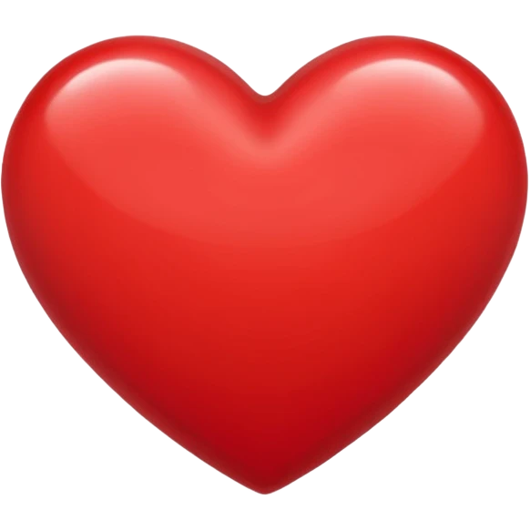 red heart emoji