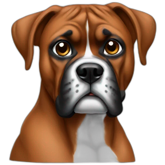 Boxer emoji