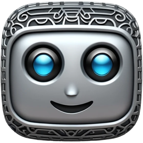 Create a image showing new manufacturing technology like metal 3d printing emoji