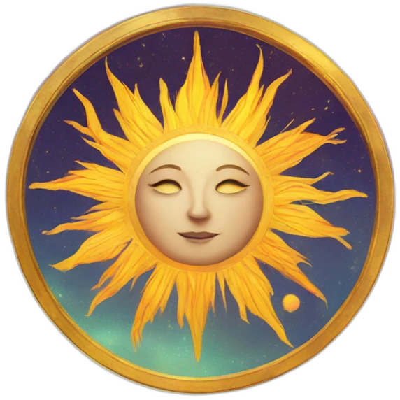 tarot sun emoji
