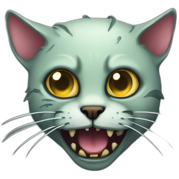 zombie cat emoji