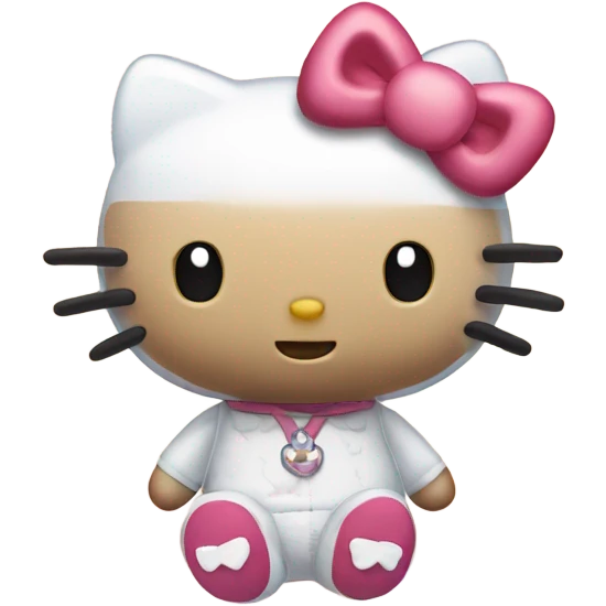 Hello kitty in sky emoji