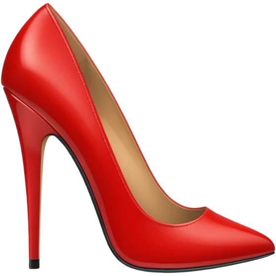 Red heels emoji
