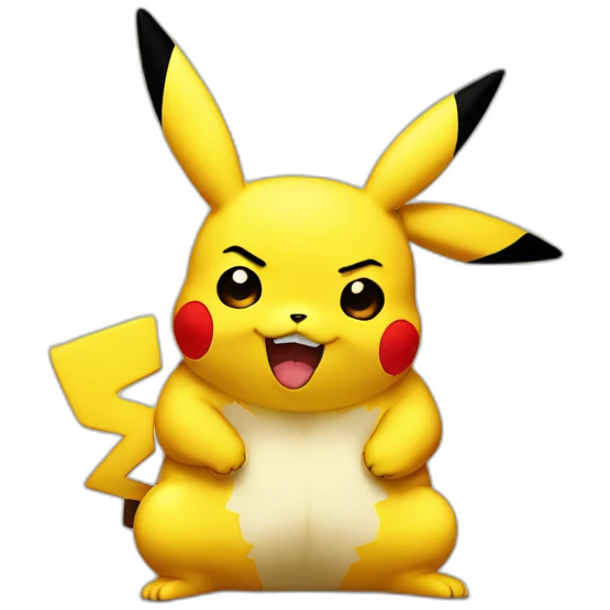 drunk pikachu emoji