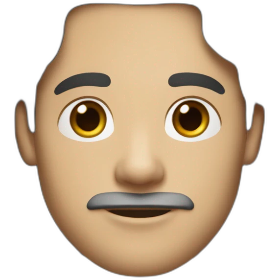 man with light skin tone and long dark hair down to his chin with a wavy hairstyle and a thin nose wearing a long gray scarf emoji