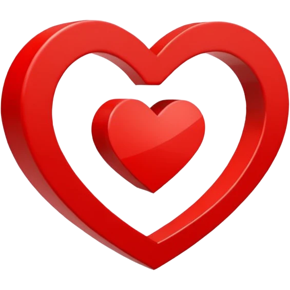 suprematism heart emoji