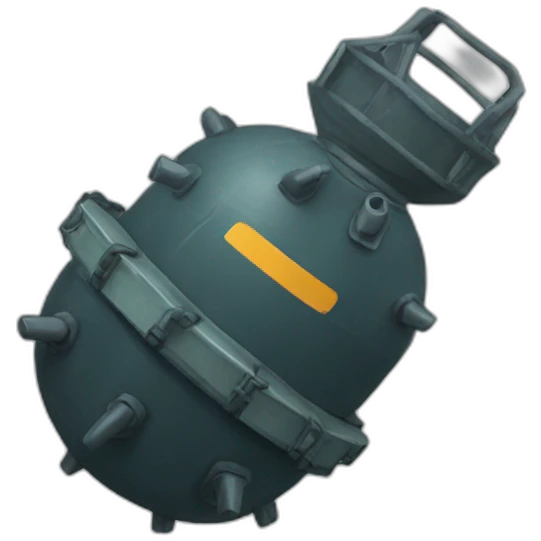 sea mine emoji
