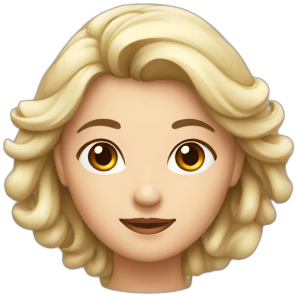 Logo mujer relacionado pasas uvas emoji