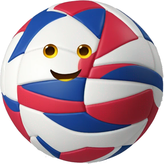 renkli voleybol topu emoji