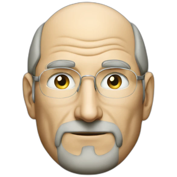 apple logo steve jobs aten by steve jobs emoji