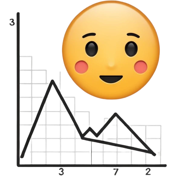Minimalistic graph emoji