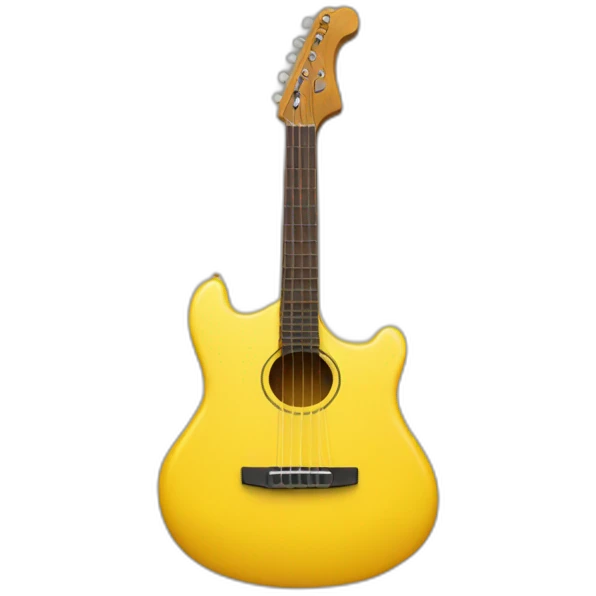 émoji musique jaune emoji