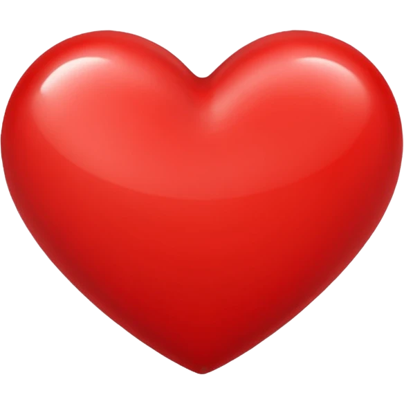 red heart emoji