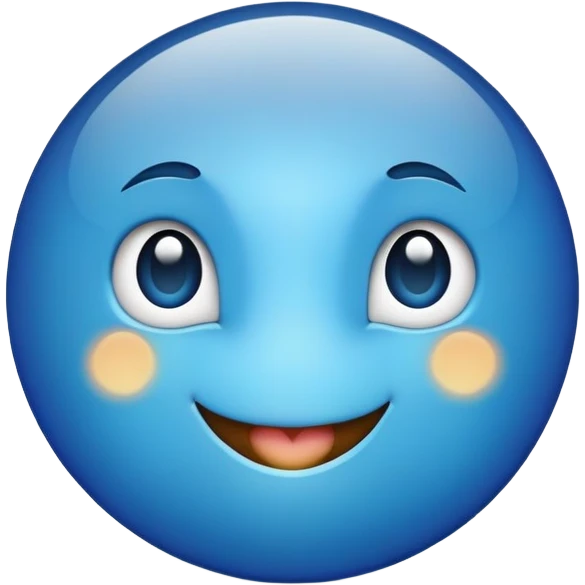 Blue tick emoji