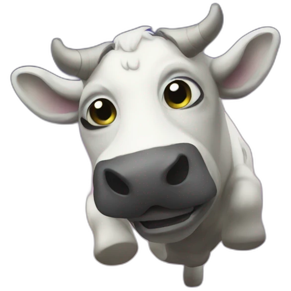 space cow emoji