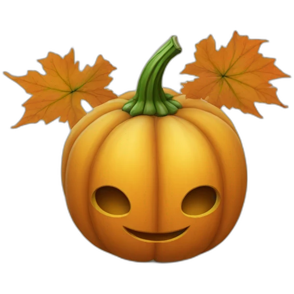 pumpkin vegetable emoji