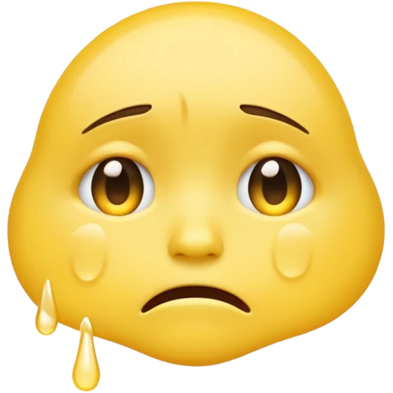 crying face emoji, expressive and clear emoji