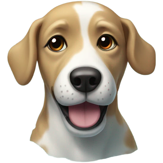 Dog in water emoji