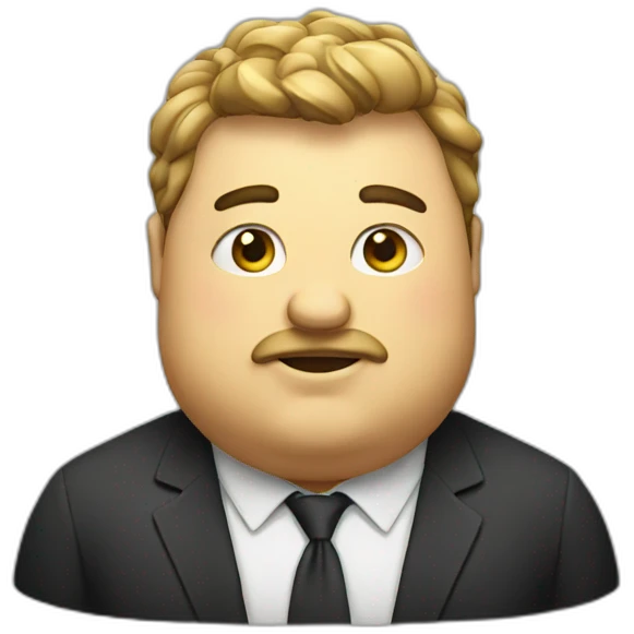 Fat emoji