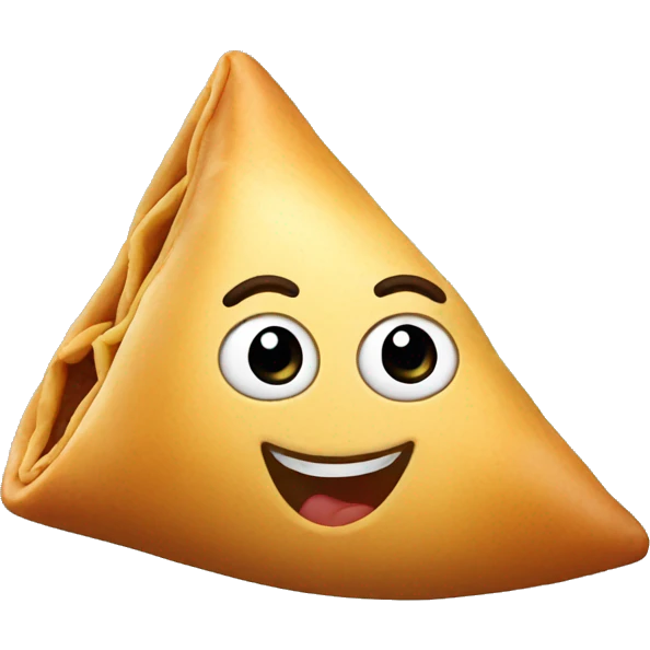 wink Samosa  emoji