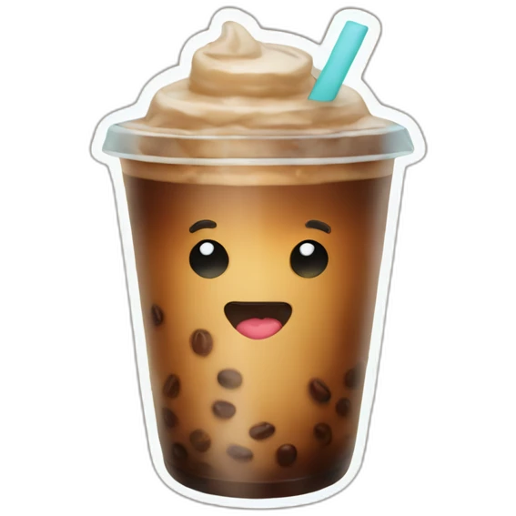 iced coffee emoji