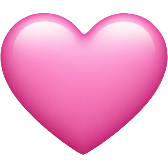 Pink heart emoji
