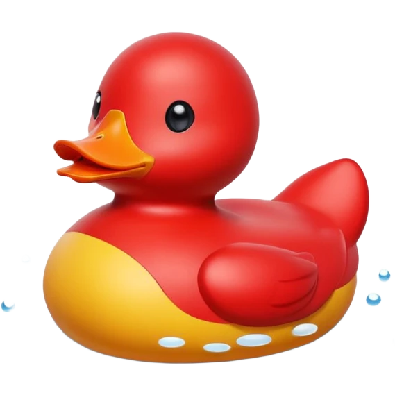 red duck emoji