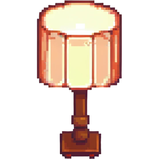 A lamp emoji