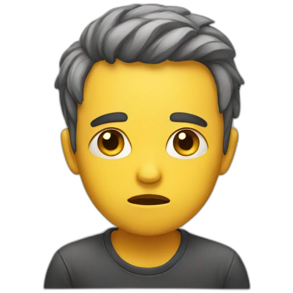 sad emoji