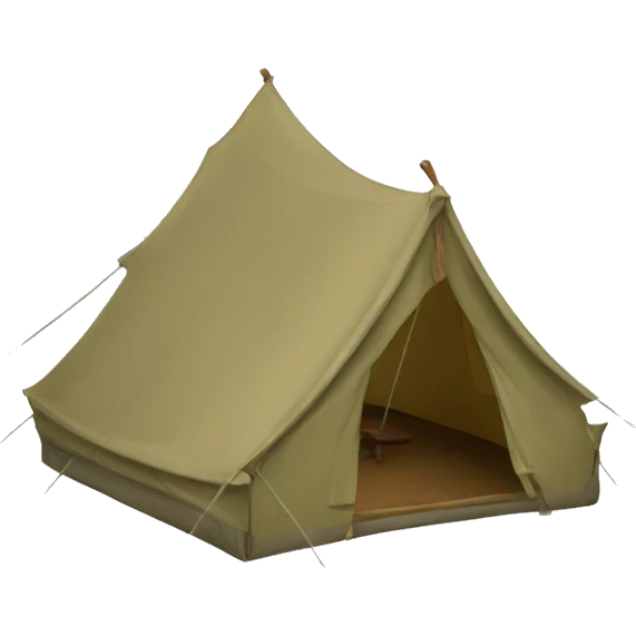 scout tent emoji