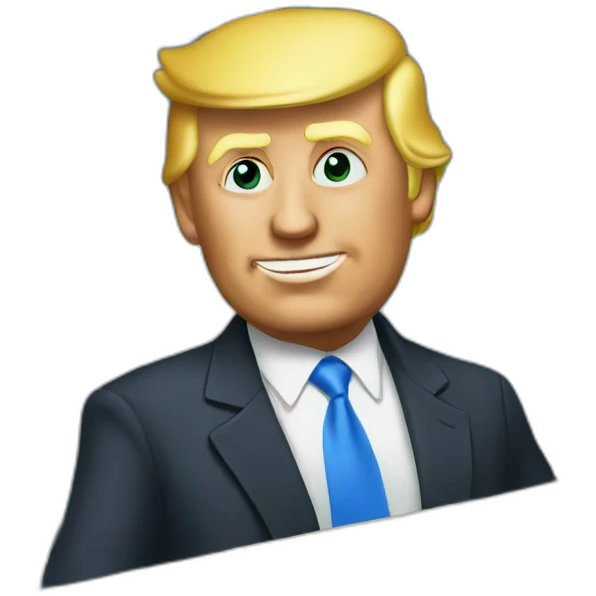 Donald Trump send dollars emoji