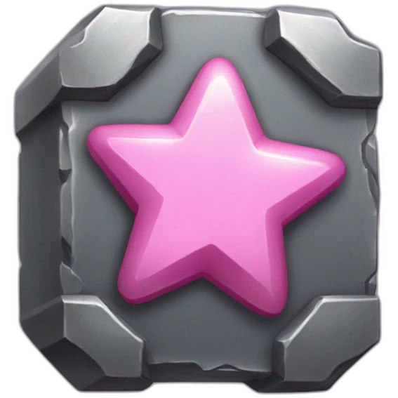 iron ingot with a pink star emoji