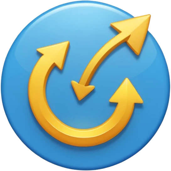 A simple emoji-style button with the text “LEVEL UP” and a small upward arrow, flat UI-inspired emoji design emoji