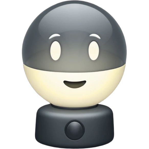 dark gray point of light emoji