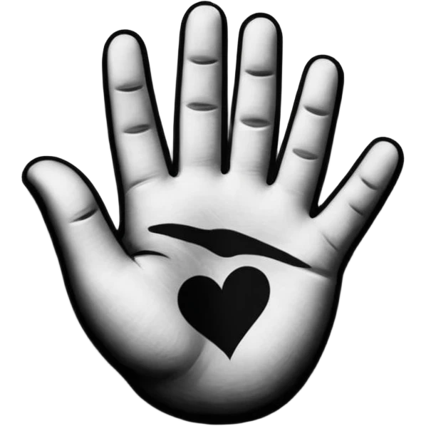Visualize on-brand content — instantly. black white pallete preferred. hand painting on a canvas emoji