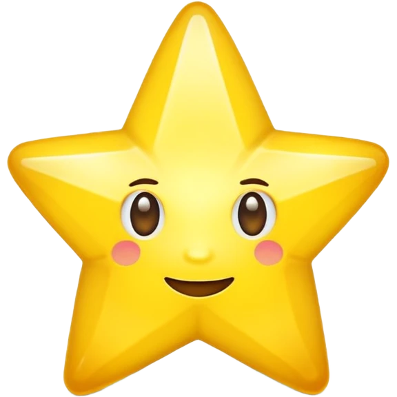 3d cartoon star emoji