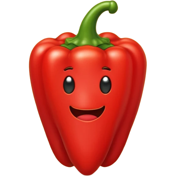 red capsicum  emoji