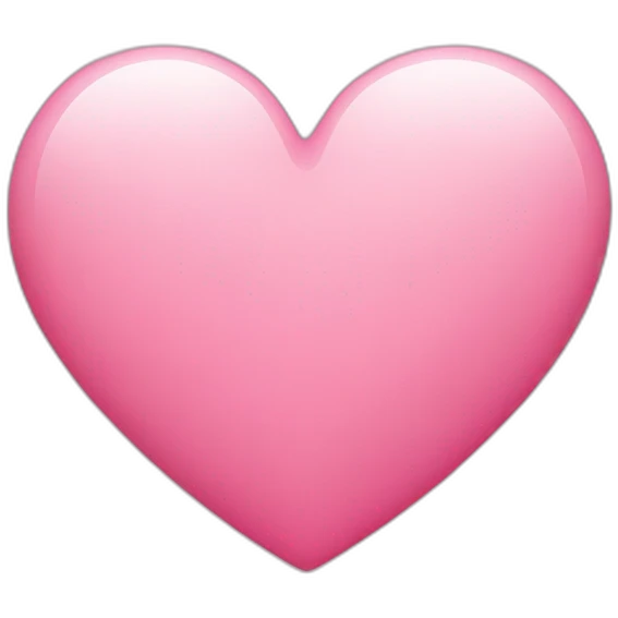 pink heart emoji