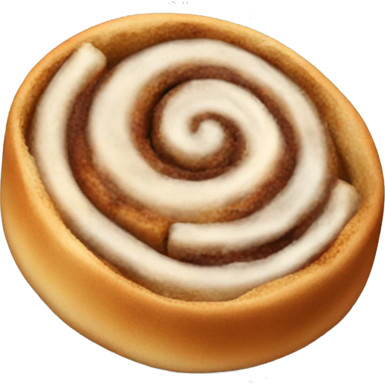 Cinnamon roll emoji
