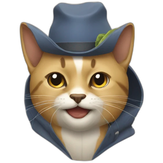 GATO RALLADO emoji