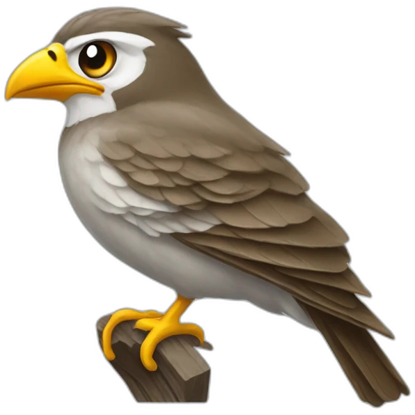 Iowa state bird cyclone emoji