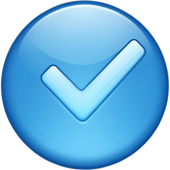 Make a Instragram blue tick emoji emoji