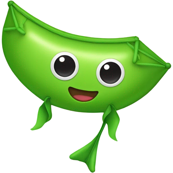 Pea kite emoji