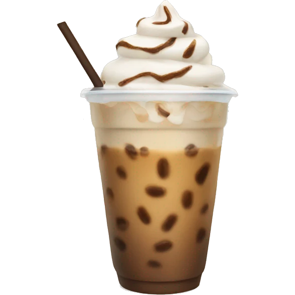 iced latte emoji