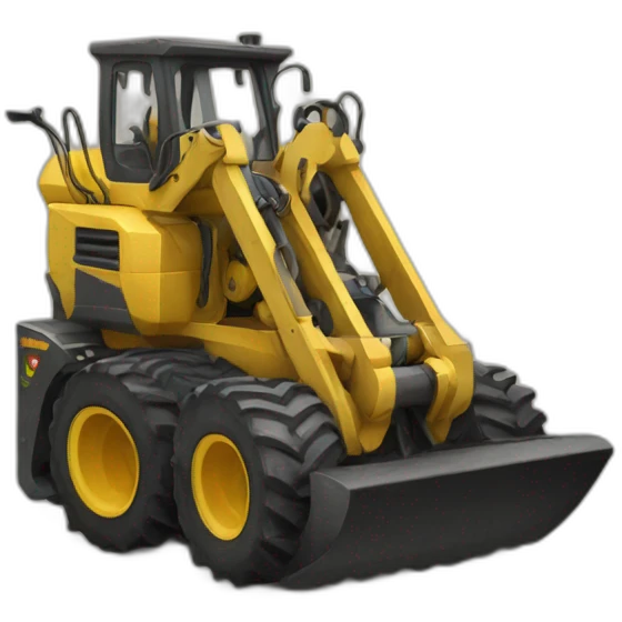 wood skidder machine emoji